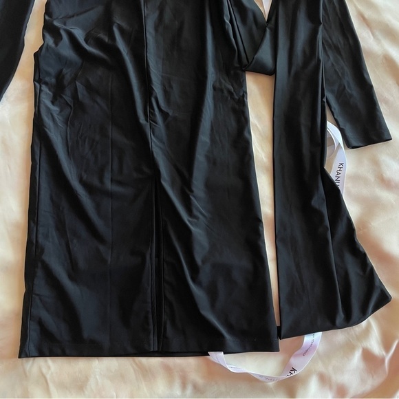 NEW! Khanum's- Black Turtleneck Long Sleeve Khrissy Maxi Dress Size Small - Picture 5 of 10